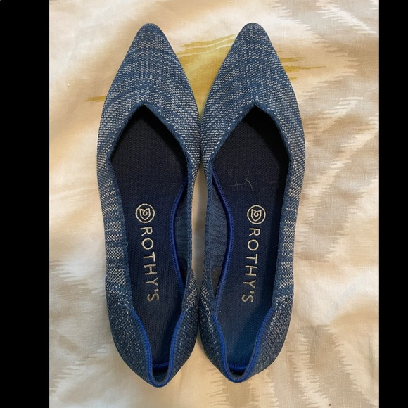 Rothy’s Indigo Heather Point *discontinued*! - Picture 2 of 9